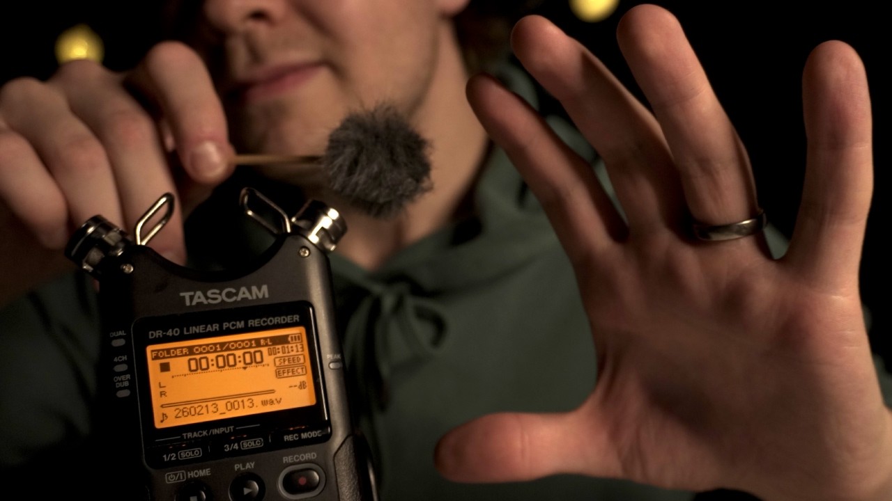 [ASMR] Testing my new Tascam DR-40 | Finnish Whispering & Tingles for Relaxation