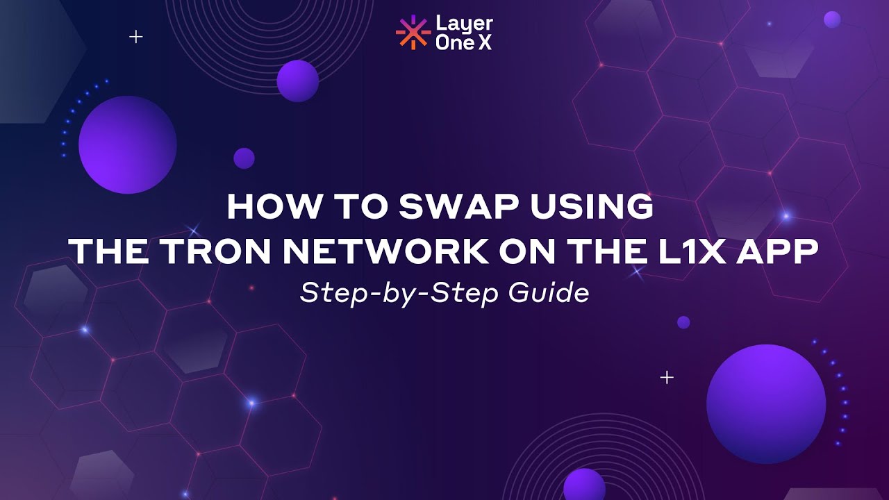 Swap on Tron with L1X-Swap | Step-by-Step Guide