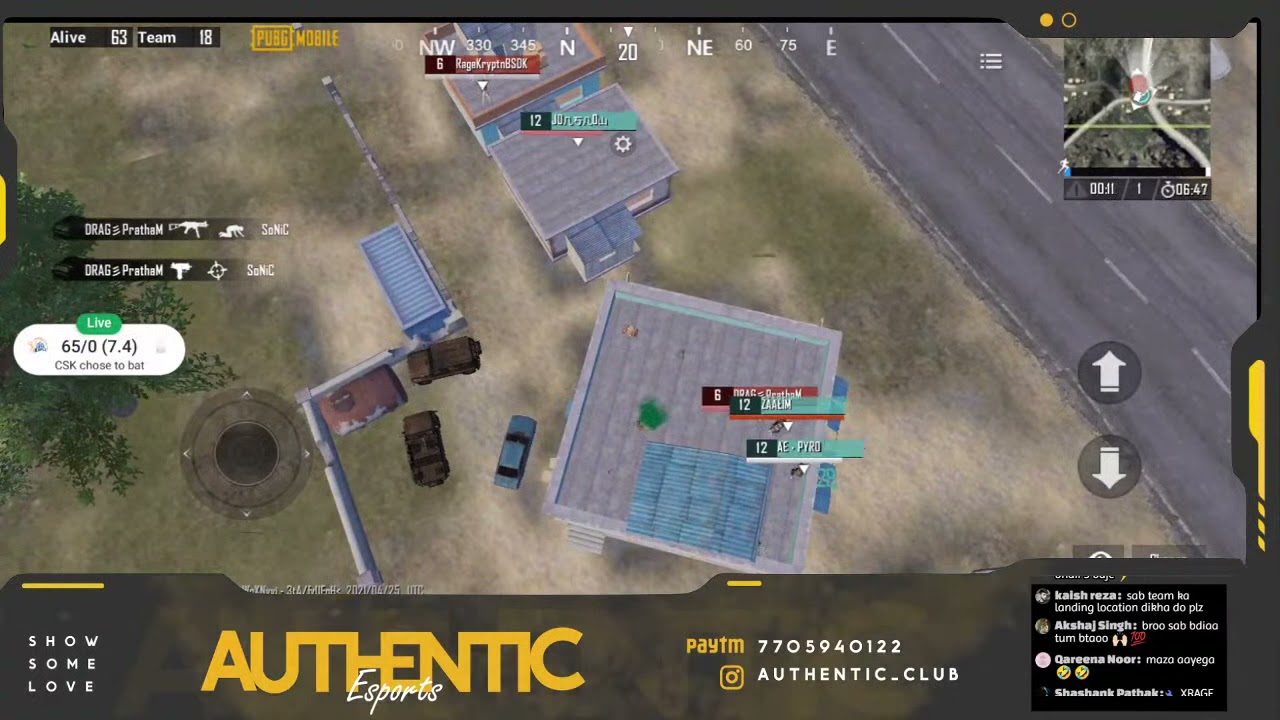 BEST 1 V 4 against AE by DRAG PRATHAM | UZI is GOD | #shorts