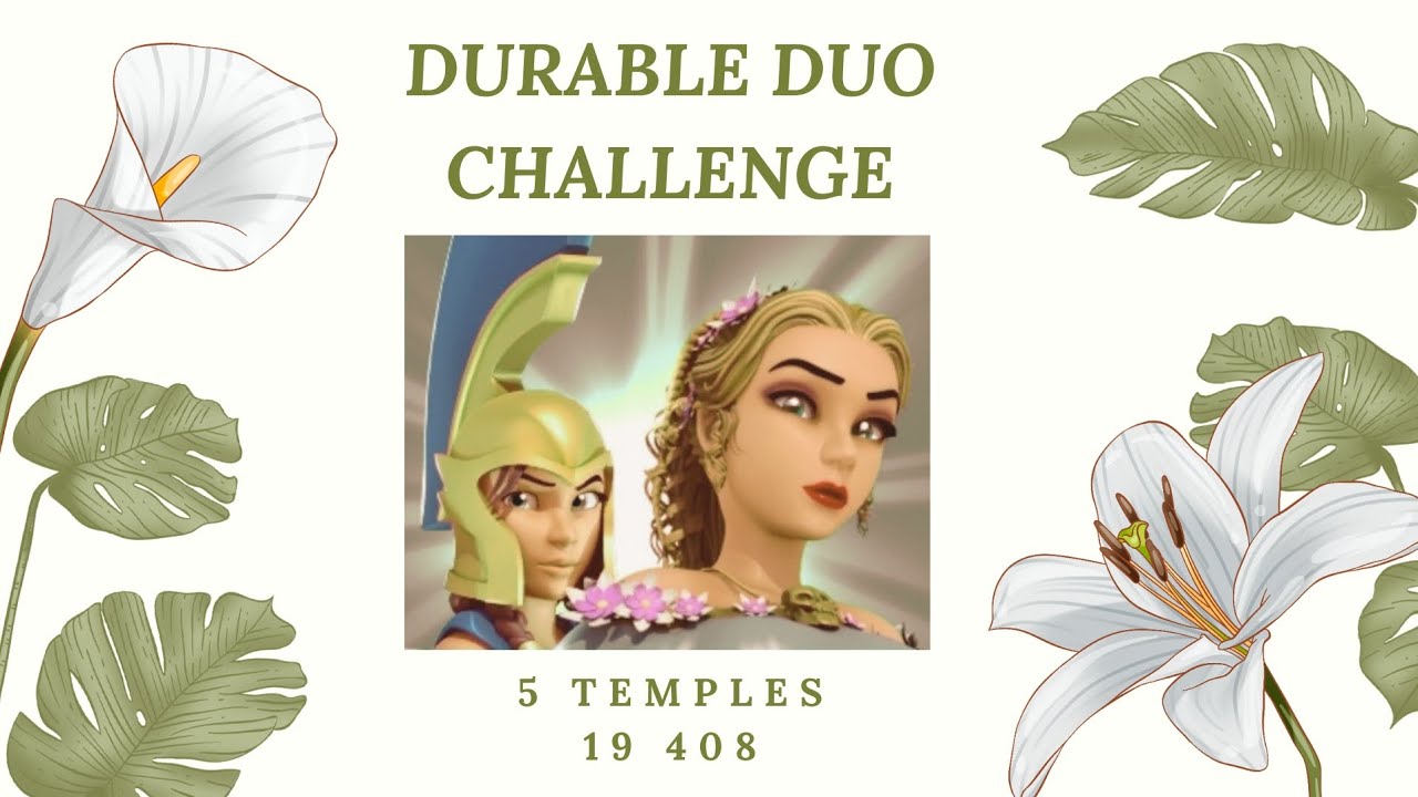Gods of Olympus | 19 408 | Durable duo challenge