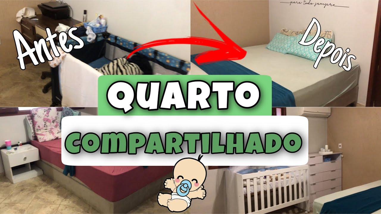 COMO FAZER QUARTO COMPARTILHADO COM BEBÊ