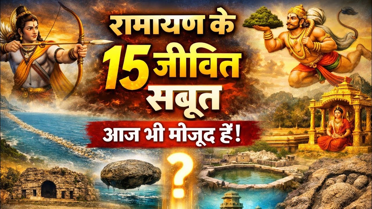 रामायण के 15 जिंदा सबूत | जो आज भी दुनिया में मौजूद हैं#ramayan #shriram 