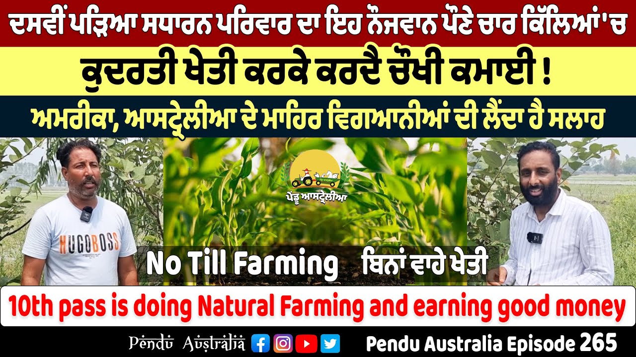 Natural Farming is giving earning good money~ Pendu Australia Episode 265 ~ Mintu Brar