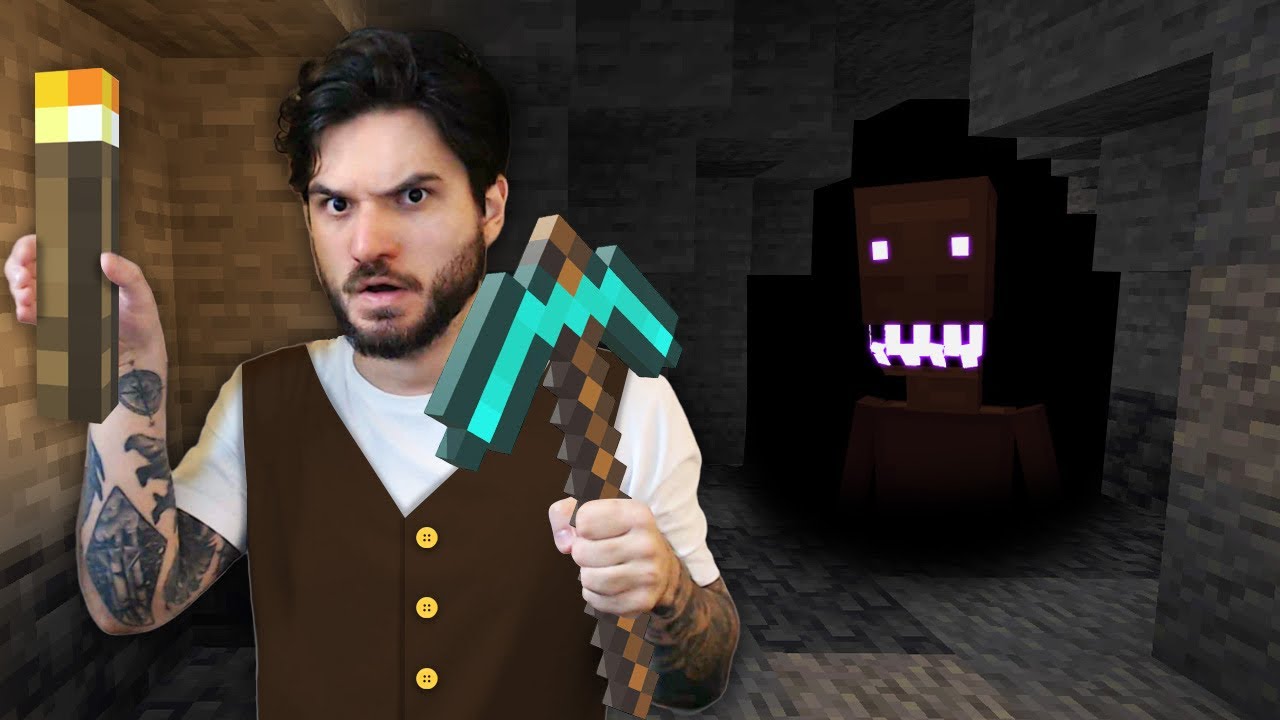 ME DISSERAM QUE SE EU ADICIONAR ISSO NO MINECRAFT ELE FICA MUITO MAIS ASSUSTADOR!