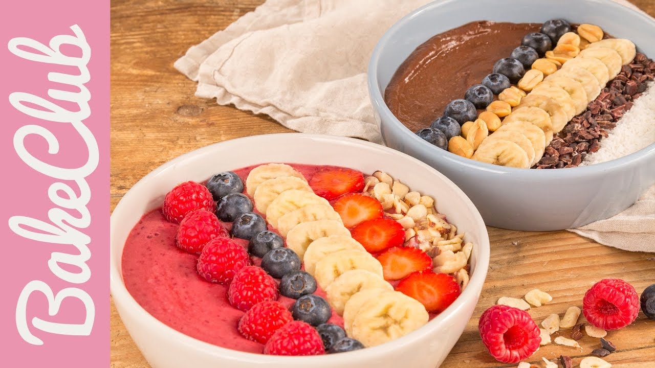 Zweierlei Smoothie Bowls | Breakfast Bowls | BakeClub