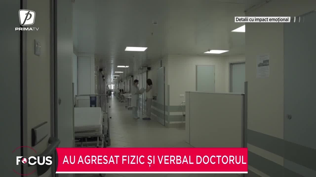 Doctor bătut în spital de familia pacientului. Părinții au intrat peste medic în salon