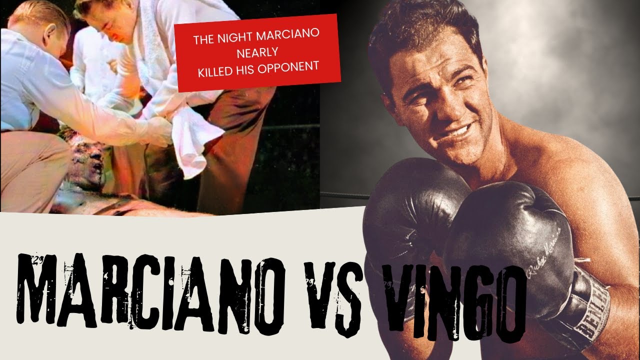 Rocky Marciano vs Carmine Vingo - The Night Rocky Nearly Killed His Opponent