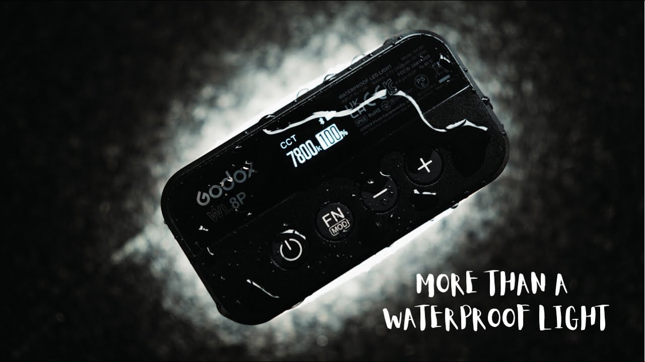 Godox WL8P, a small light that's more than just waterproof!!