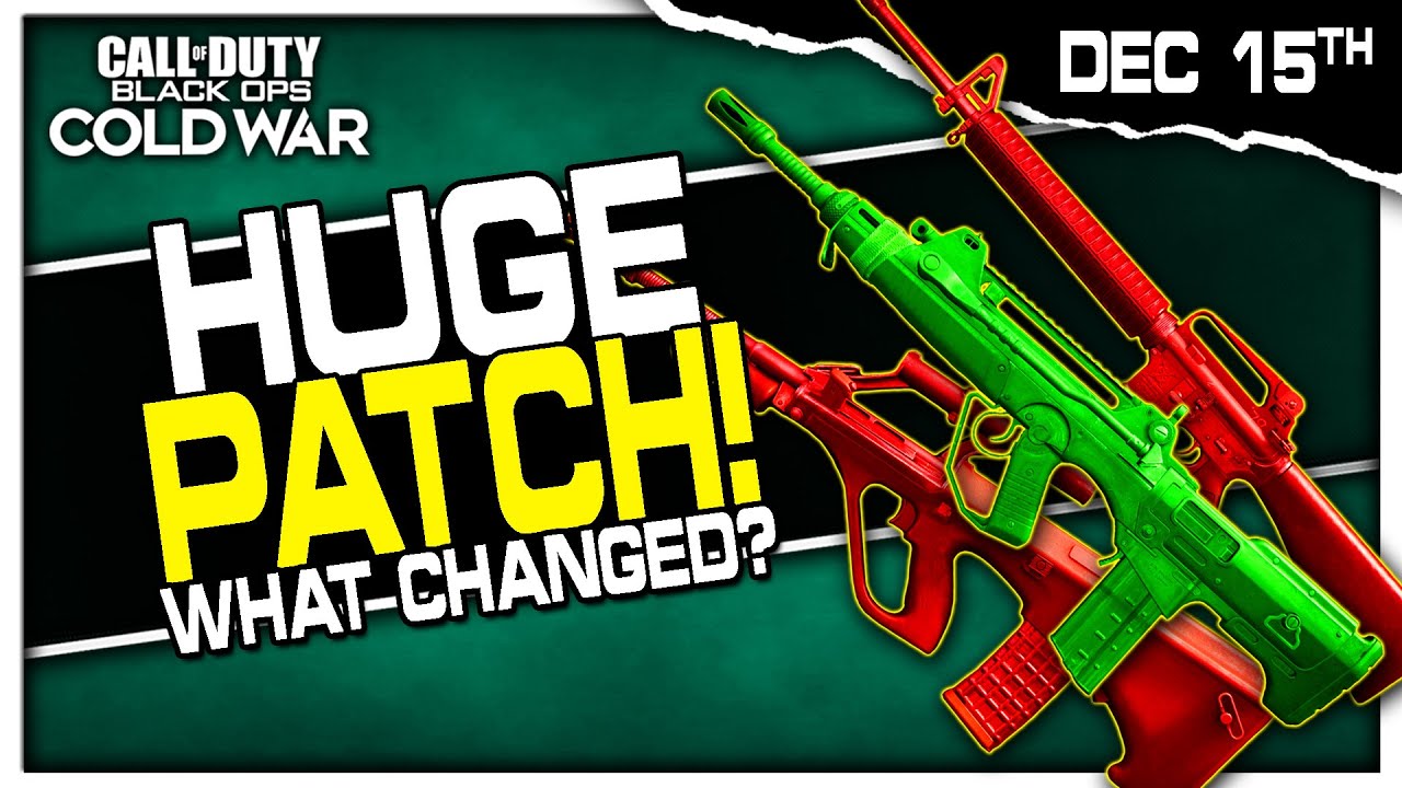 Huge Balancing Patch for Season 1! What Changed? (Cold War)