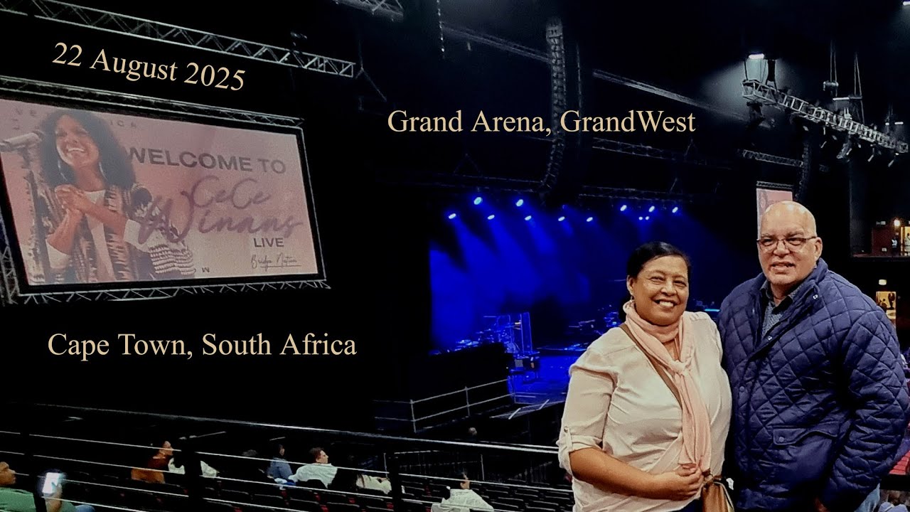 CeCe Winans live in Cape Town, 22 August'25, Cell Phone Recording-V. Braaf