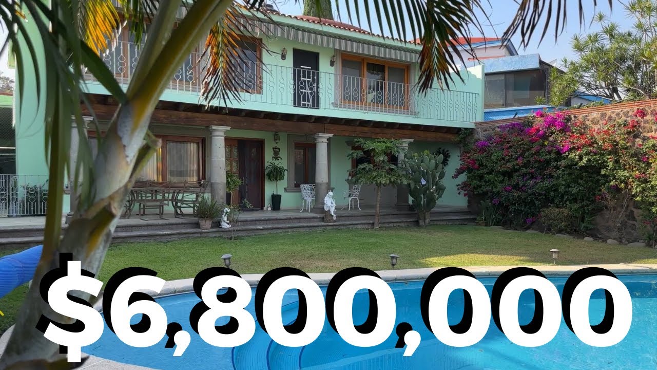 ‼️La CASA IDEAL en CUERNAVACA con alberca y jardín privados en venta a un SÚPER precio ‼️
