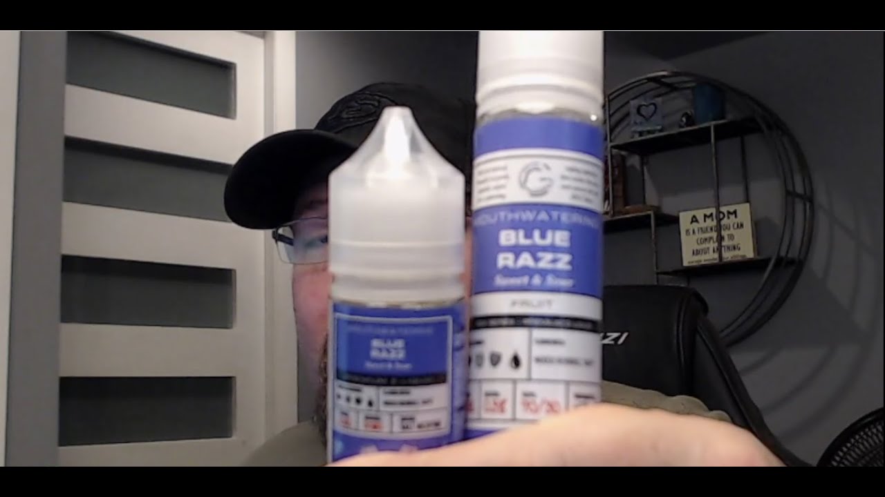 Glaz Vapor Blue Razz!