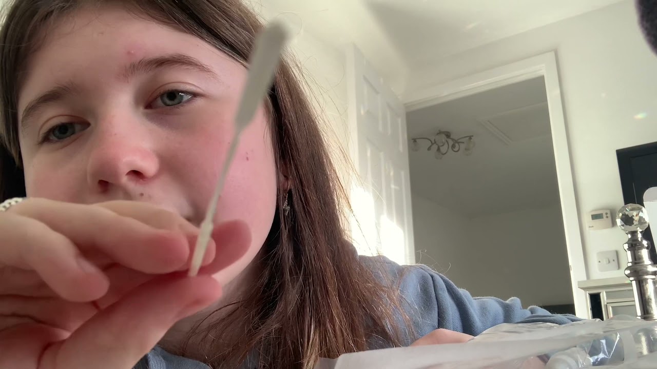 ASMR Getting a Covid Test 😱🦠
