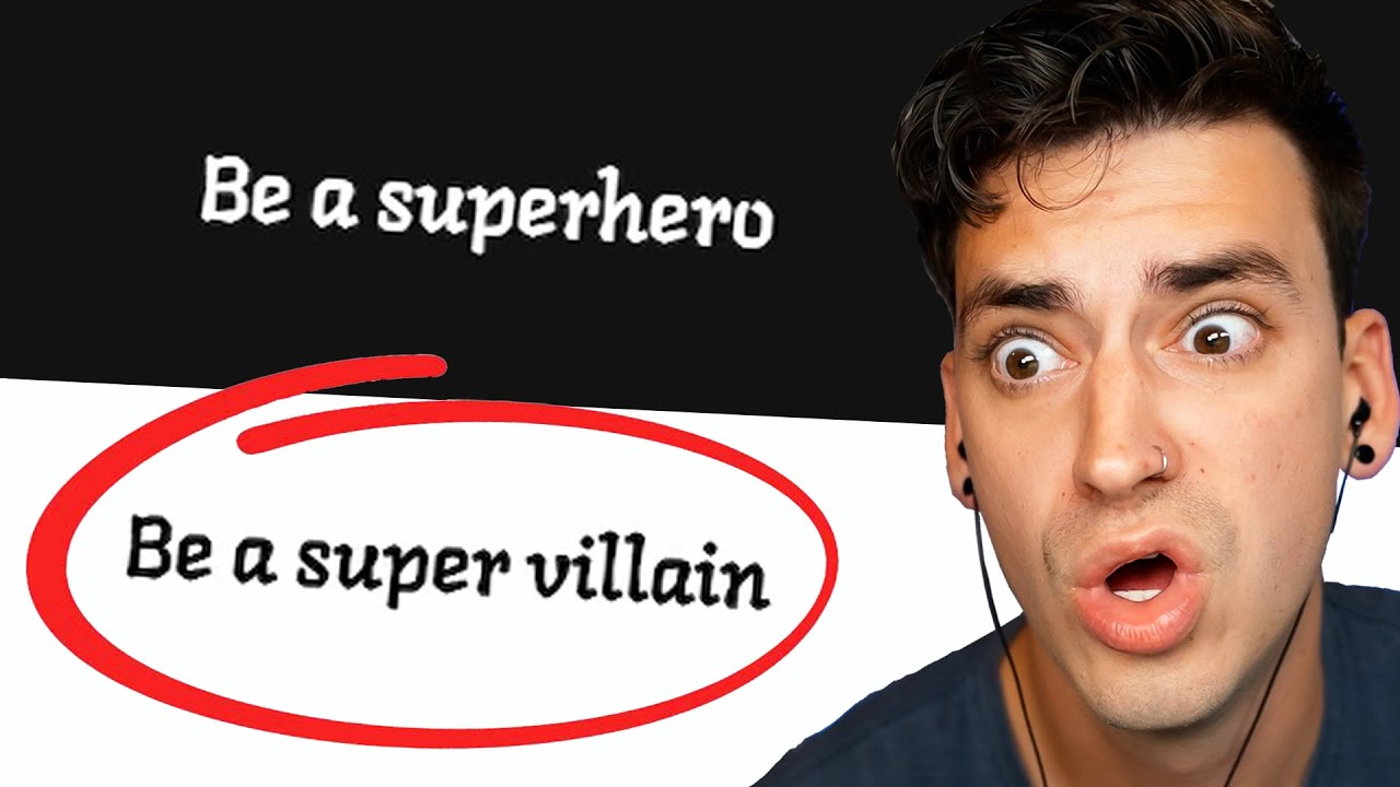 I Played WOULD YOU RATHER...