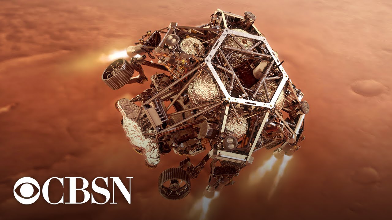 NASA's Perseverance rover lands on Mars