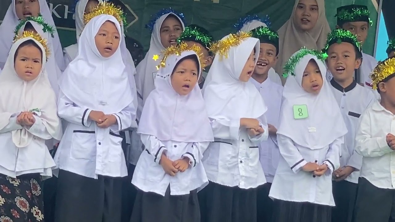 Save moment kaka kia tampil di acara tpq 😍