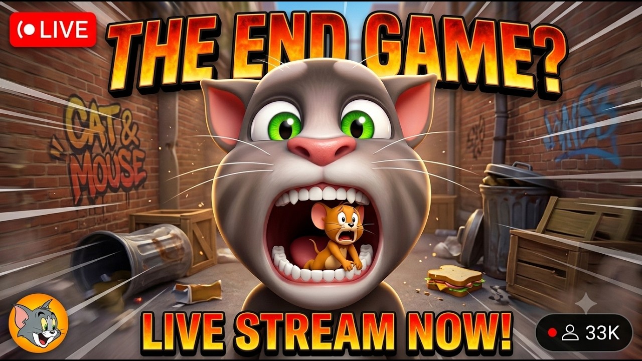 Talking Tom cat Game Live Stream #Short #Viral