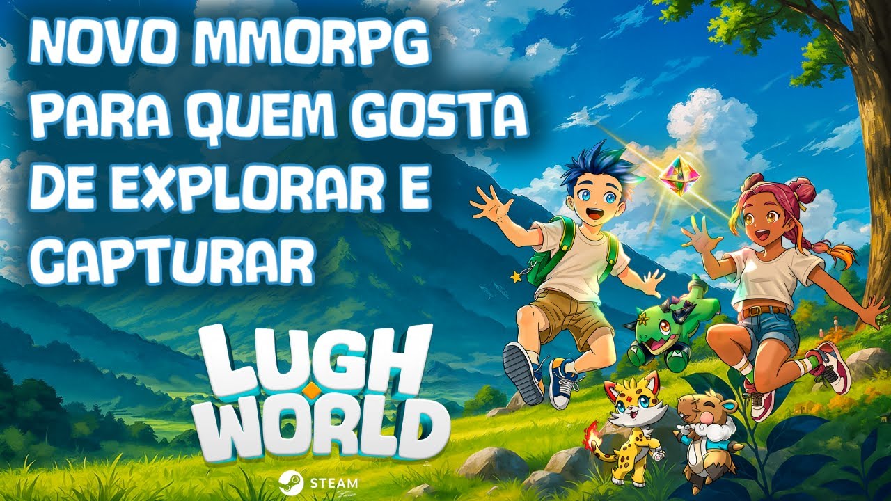 Lugh World - Novo MMORPG brasileiro focado em captura e coleção de monstros e exploração
