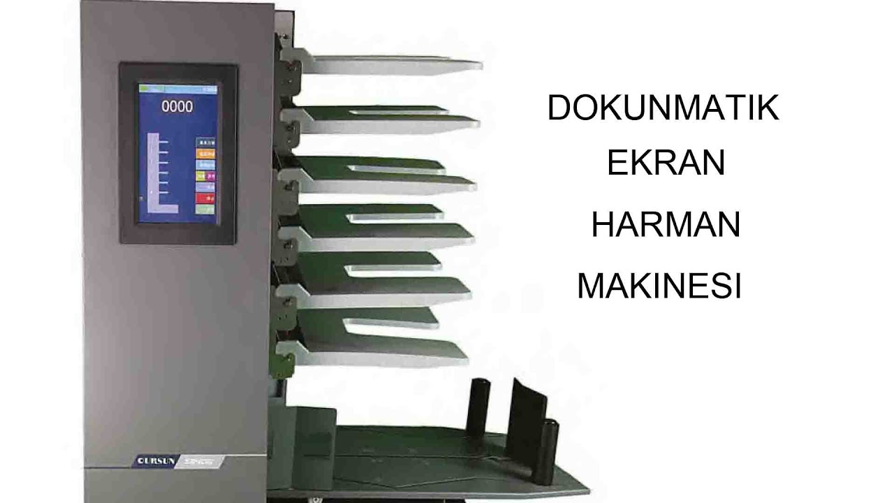 Kağıt Harman Makinesi Çalışması