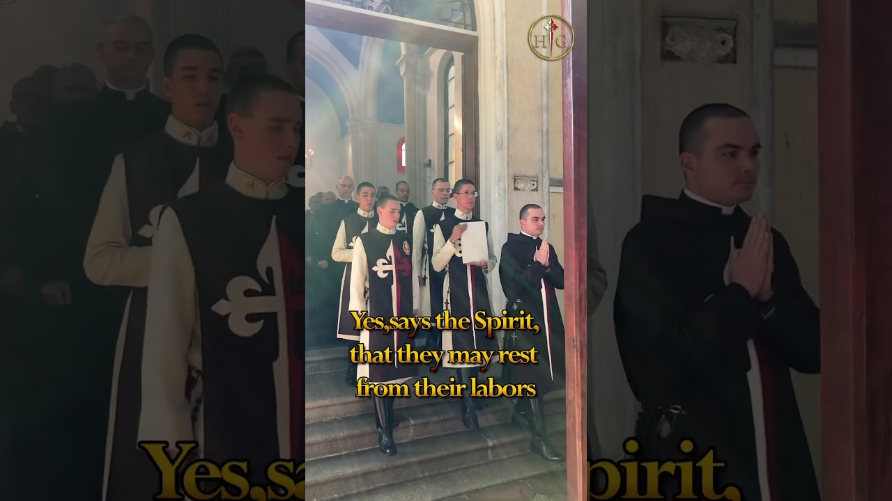 The FUNERAL of a Priest of the Heralds of the Gospel