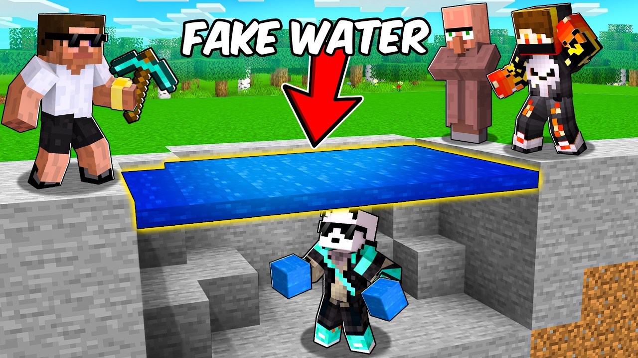 EXTREME CAMOUFLAGE HIDE AND SEEK in Minecraft!