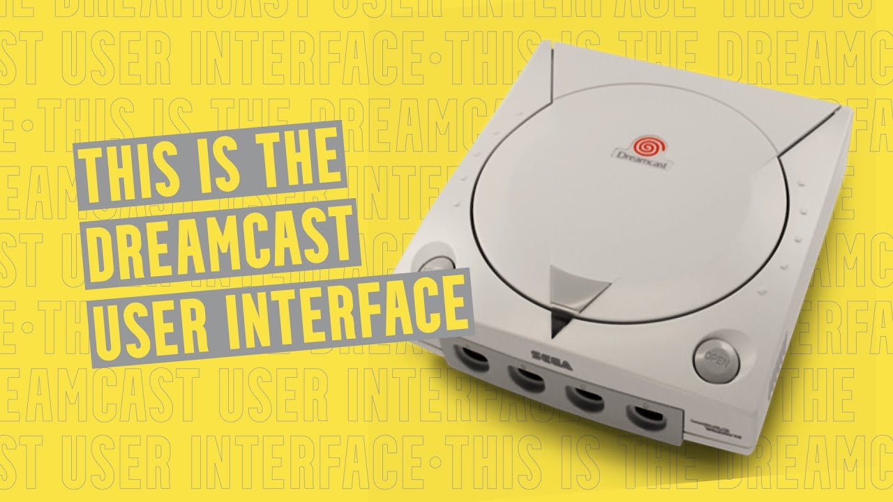Exploring the Dreamcast User Interface