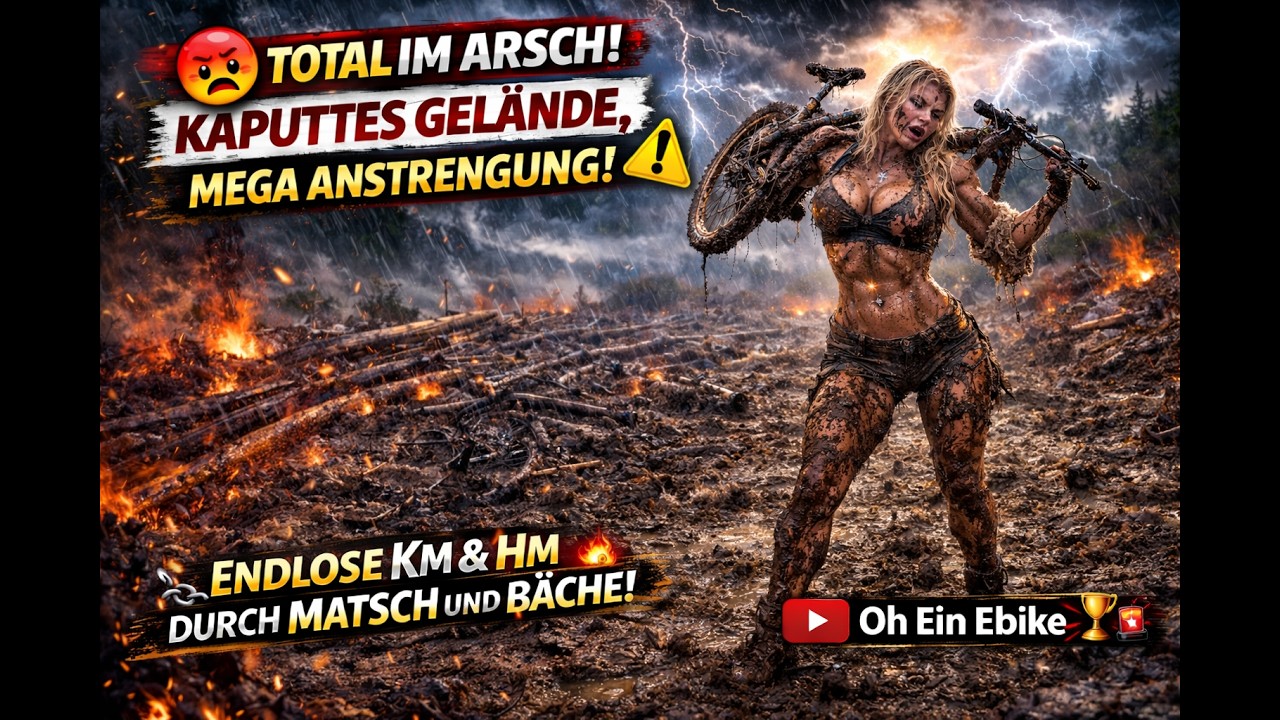 TOTAL IM ARSCH! 🌩️ Vom Bach zur Schlammschlacht – Als das Gelände komplett eskalierte
