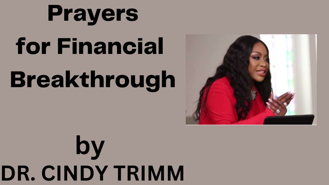 Prayers for Financial Breakthrough