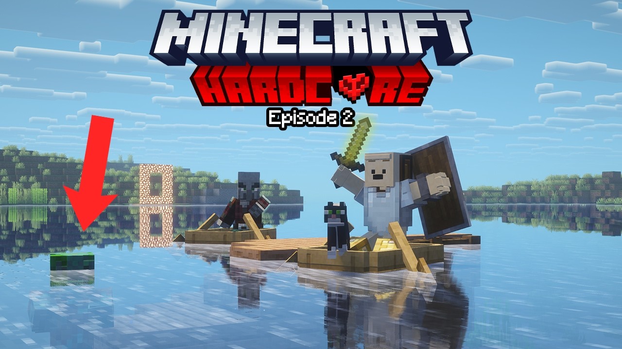 The Oceans In My World Are HUGE | Minecraft Hardcore (Episode 2)