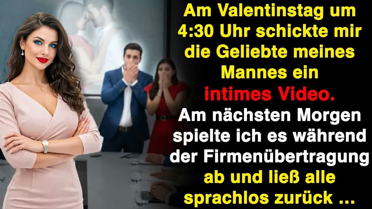 Mitten in der Nacht schickte mir die Geliebte meines Mannes das Video  In der Firma schockte i