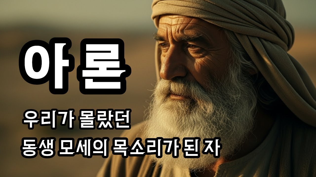 아론 &mdash; 동생 모세의 목소리가 된 사람 | 우리가 몰랐던 성경 속 조용한 주인공 이야기