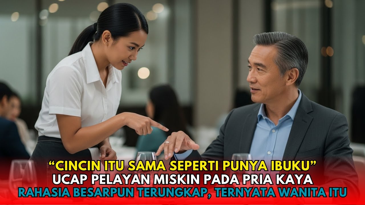 Pelayan Miskin Bilang “Cincin Itu Sama Seperti Punya Ibuku”... Rahasia Besarpun Terungkap. Ternyata!