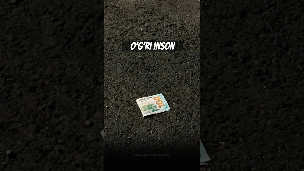 &bdquo;O&rsquo;g&rsquo;ri(1-qism)&rdquo; yaxshilik albatta mukofotlanadi, yaxshilik qilishdan to&rsquo;xtamang