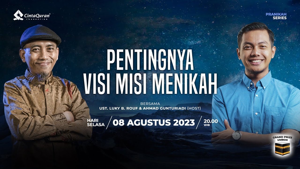 [LIVE] Pentingnya Visi Misi Menikah  | bersama Ust. Luky B. Rouf
