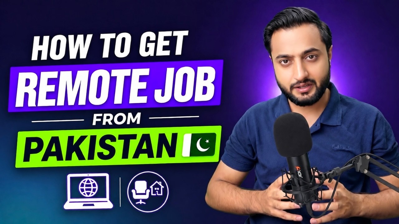 2 Methods to get a Remote Job from Pakistan