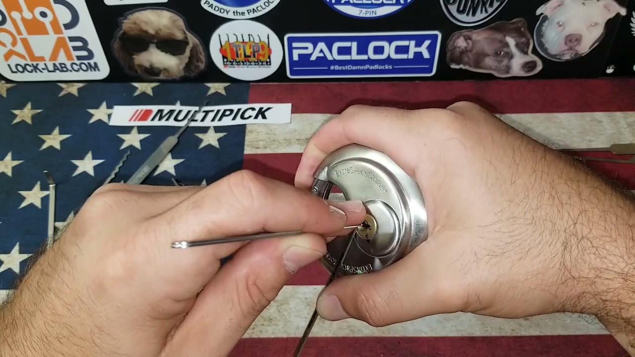 #Multipick curve vs Extra Space Storage disc lock