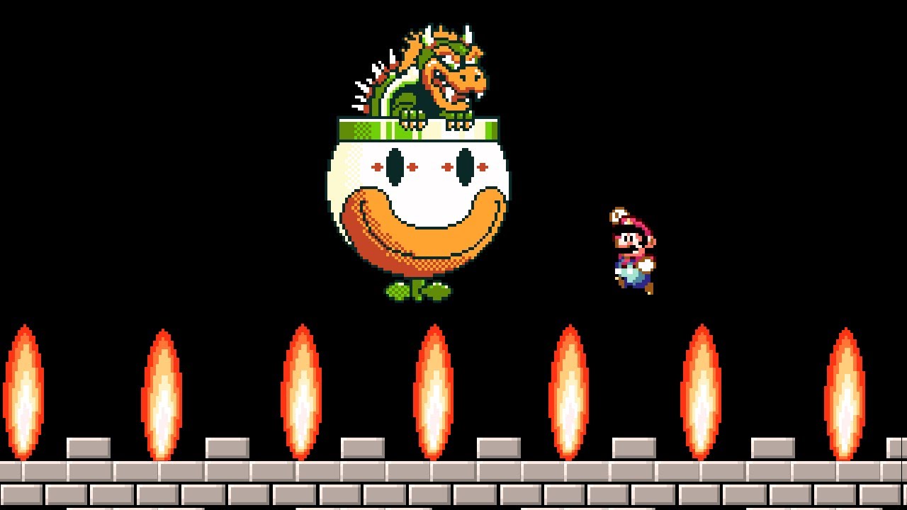 Super Mario World Bosses but more challenging