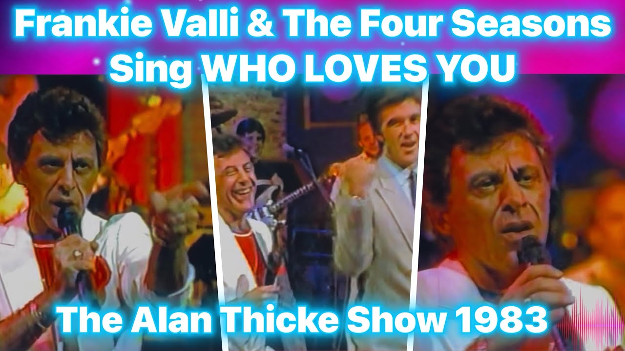 Frankie Valli Four Seasons Who Loves You Live 1983 #music #singer #jerseyboys #4seasons #valli #live