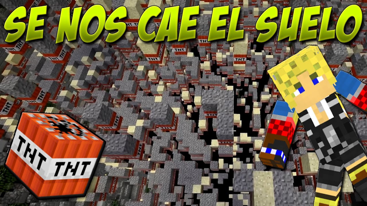 SE NOS CAE EL SUELO! | TNT RUN Minecraft con Stratus Braxxter y Fargan - Rubenillo