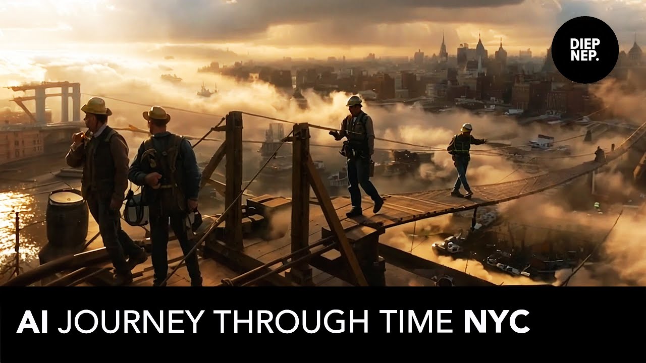 New York City: 400 Years of Evolution Brought to Life with AI