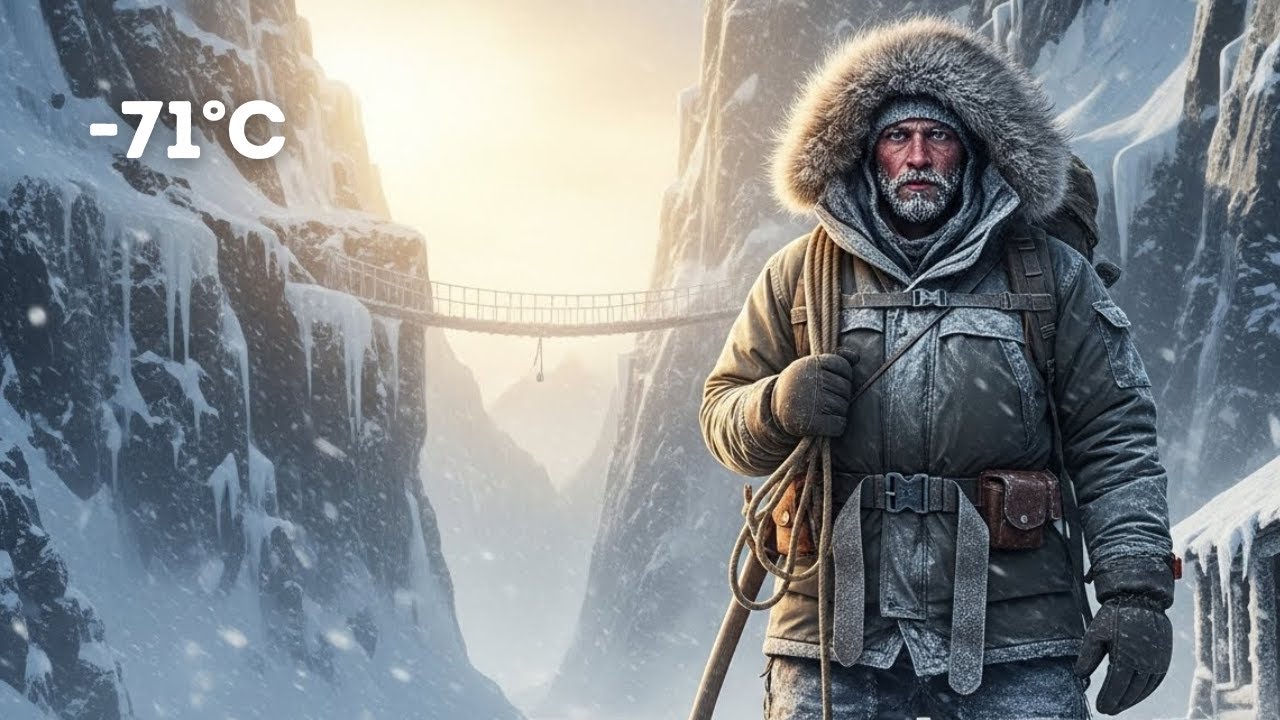Extreme Snow Survival at -80°C: Building a Cabin in the Frozen Wilderness