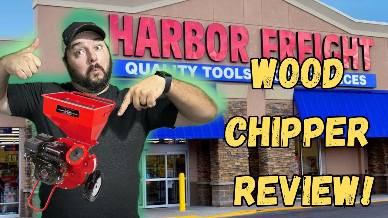 Harbor Freight Predator 212 Wood Chipper Review!