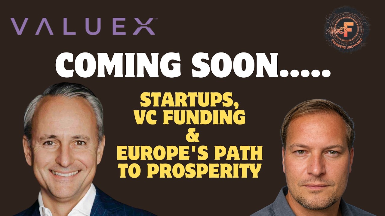 Startups, VC funding and Europe's path to prosperity #ValueX #DigitalAssetsEurope #StartupScaling