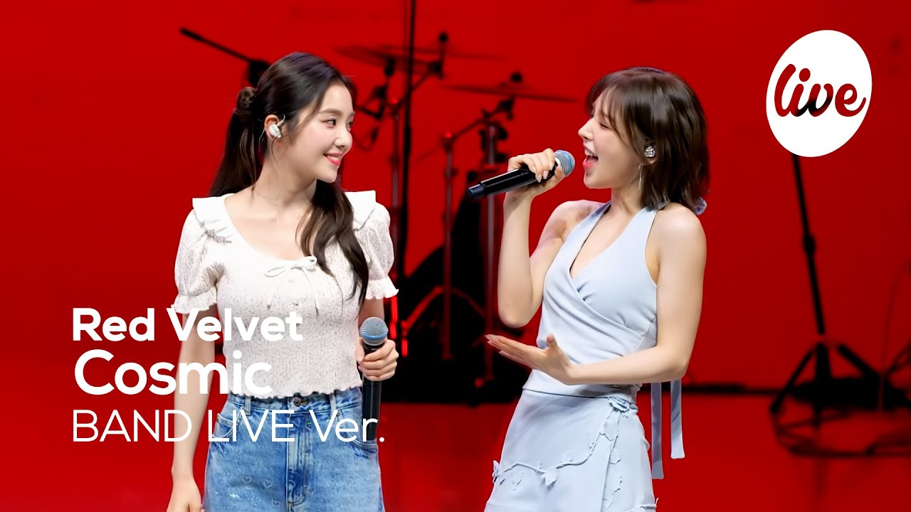 [4K] Red Velvet - “Cosmic” Band LIVE Concert [it's Live] шоу живой музыки