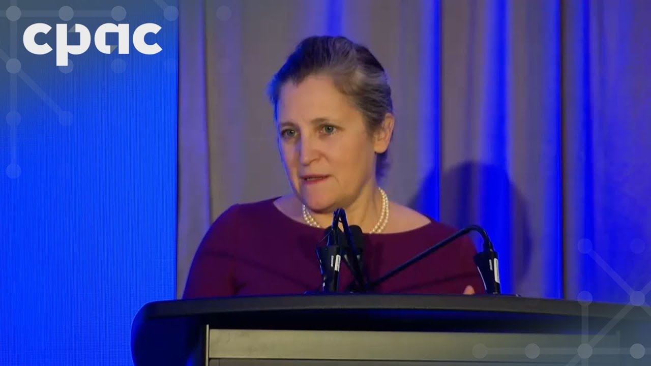 Chrystia Freeland speaks at summit on rebuilding Ukraine &ndash; December 2, 2025