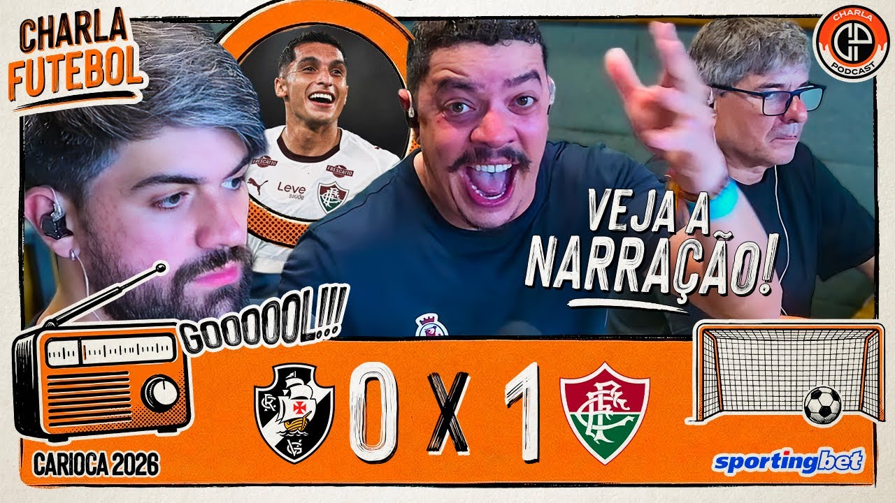 VASCO 0 X 1 FLUMINENSE - GOL DA PARTIDA (BRUNO CANTARELLI)
