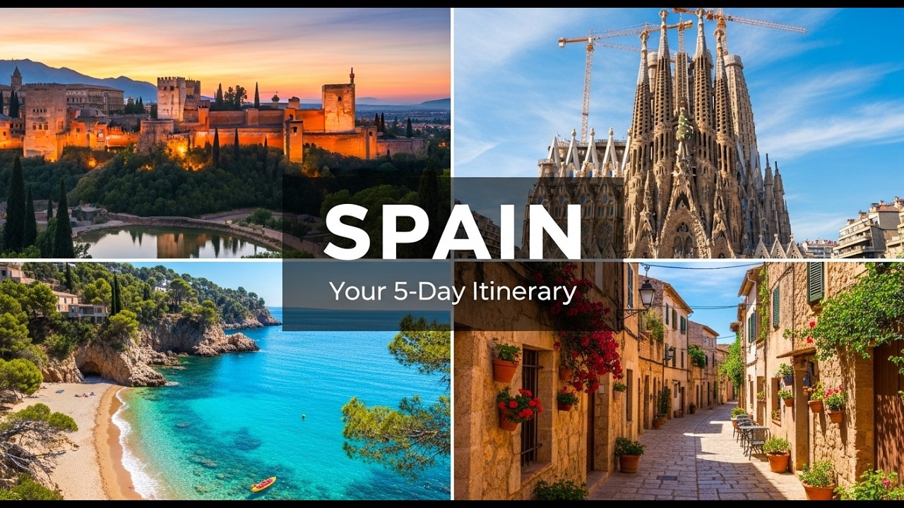5 Days in Spain 🇪🇸 | Your Ultimate Itinerary for Andalusia, Barcelona, Costa Brava, and Mallorca