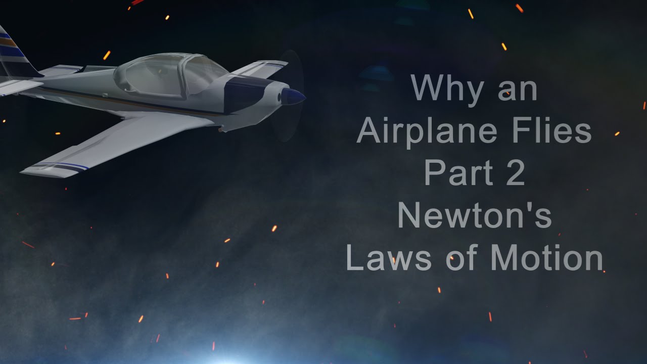 Why an Airplane Flies - Part 2: Newton's Laws of Motion | Pilot Tutorial