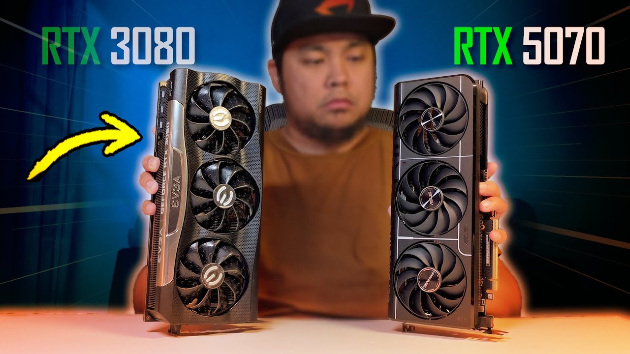 RTX 5070 — обновление, которое нужно вашей RTX 3080? (Реальные тесты) 🔥🚀