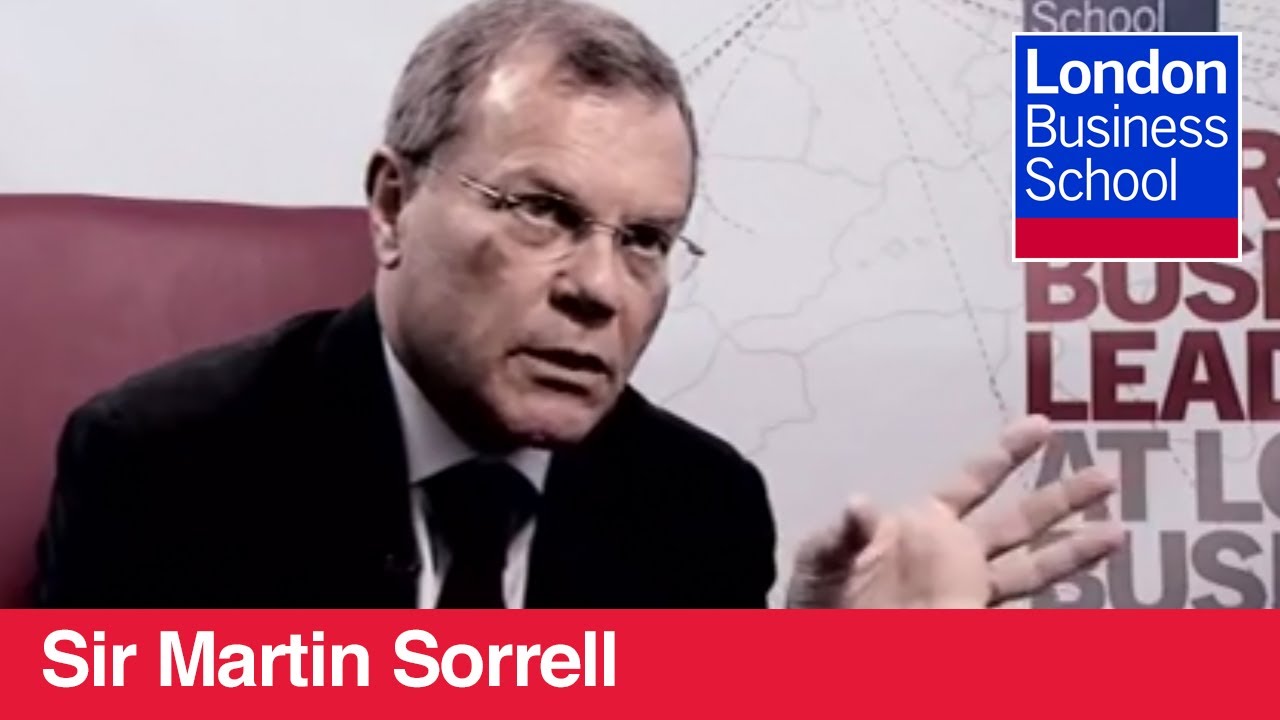 Profile: Sir Martin Sorrell, Chief Executive, WPP | London Business School